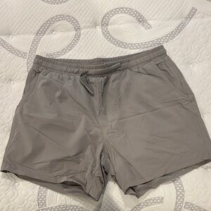 Men's Gray (Lined) 5.5” Athletic Shorts